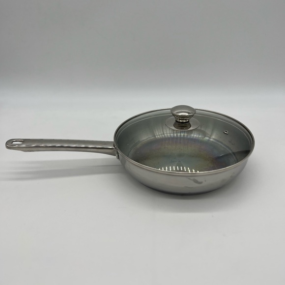 Tools of the Trade Stainless Steel Frying Saute Pan 9.5" Heavy Duty Oven Safe - Picture 11 of 14